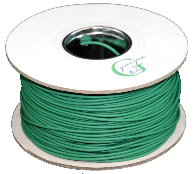 Spule mit grüner Gartenschnur