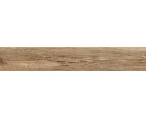 Wand- und Bodenfliese Silentline Nocciola 20x120cm