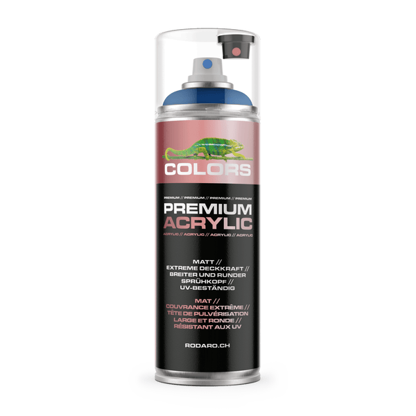 COLORS Premium Acrylic Sprühfarbe 400ml RAL 5005 Signalblau Matt