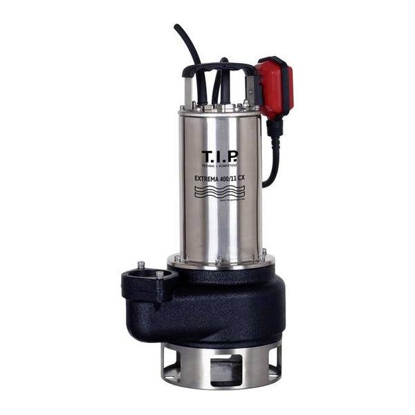 T.I.P. Extrema 400/11 CX Schmutzwasserpumpe - 24.000 L/Std. - 1500W - Förderhöhe 11 m - Korngröße 40 mm - Tauchpumpe