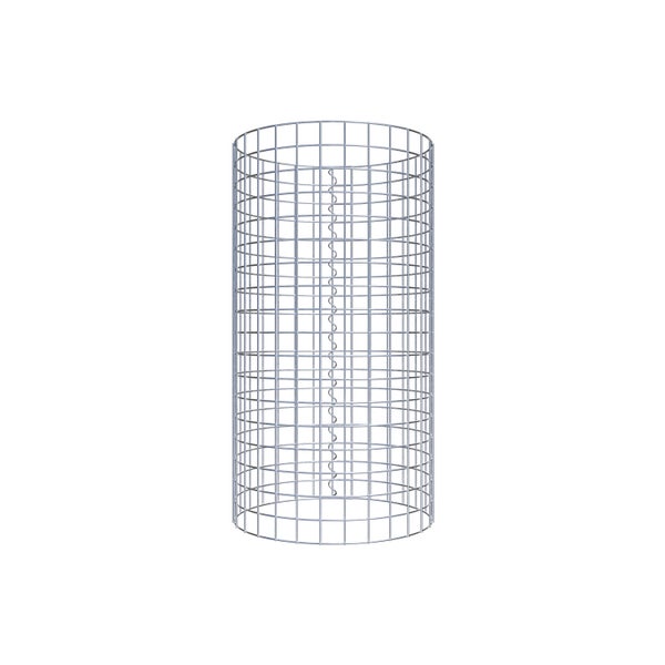 Gabionensäule Durchmesser 47 cm MW 5 x 5 cm rund - Höhe: 90 cm