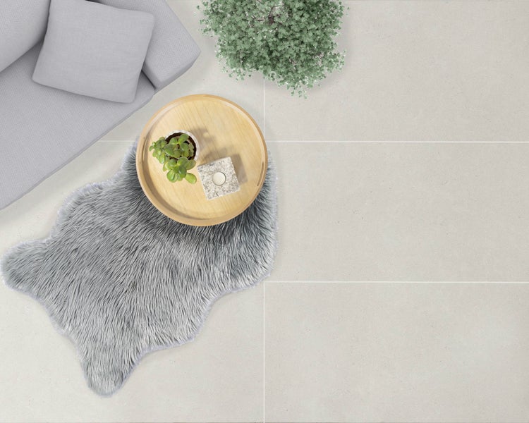 Wohnrausch Kalkstein Fliesen SUES CREM 80 x 40 x 1,2 cm, sandgestrahlt, gebürstet, beige