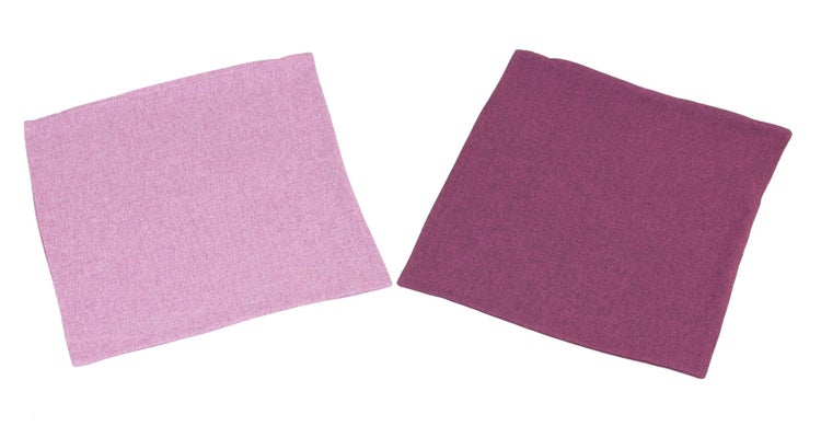 FRANK FLECHTWAREN | Kissenhülle Beere, 2er Set, 45 x 45 cm, ohne Füllung, passendes Innenkissen Art. Nr. 33.016.8, POLYESTER