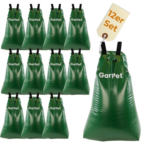 Zwölferpackung Laubsäcke aus beschichtetem Gewebe