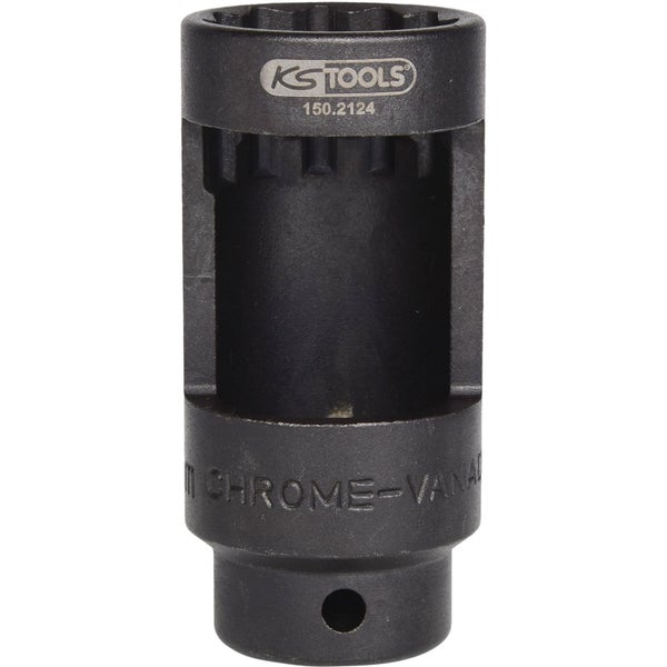 KS TOOLS 1/2 Einspritzdüsen-Stecknuss 12-kant 27 mm - 150.2124