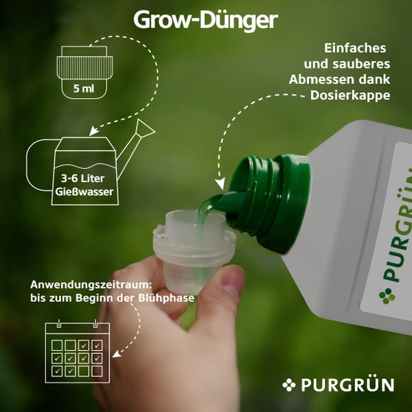 Purgrün Hybrid-Dünger-Set 2 x 1 Liter