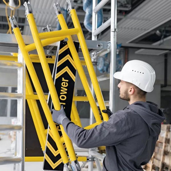 MUNK Flexxtower SG mit Sicherheitsgeländer 6,10m AH
