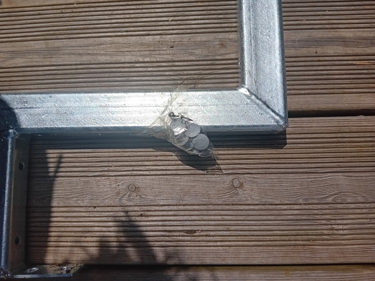 2er Set Stahl Treppenwange 8 Stufen - Option für Setzstufen-Höhe 136cm