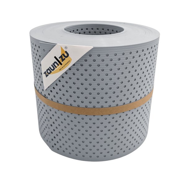 Zaunfolie Rolle mit Löchern von Zaun zu