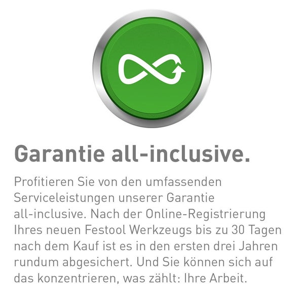 All-inclusive guarantee symbol
