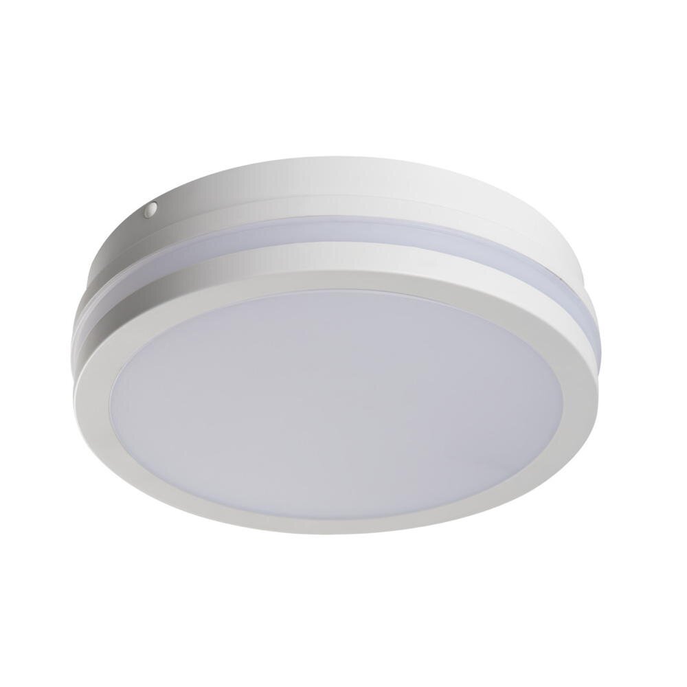 LED Deckenleuchte Beno in Weiß 18W 1550lm IP54 mit Bewegungsmelder rund