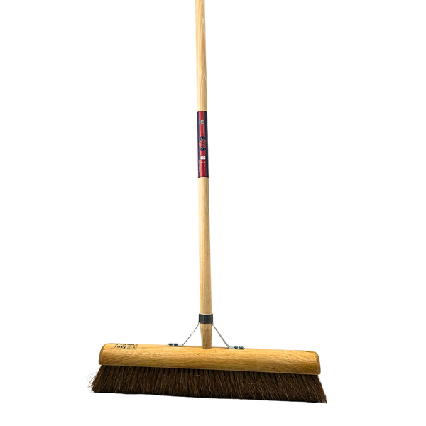 Handfeger mit Holzstiel und Naturborsten
