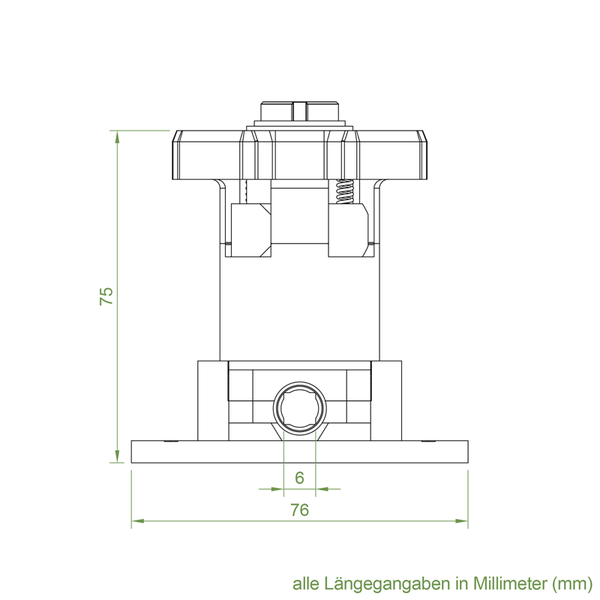 Geiger Rolladengetriebe K029 | Untersetzung 3:1 rechts | für SW 60 achtkant Stahlwelle