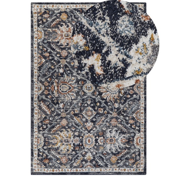 Teppich MALISHKA Blau 200 x 300 cm