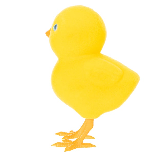 Gelbes Küken als Dekoration