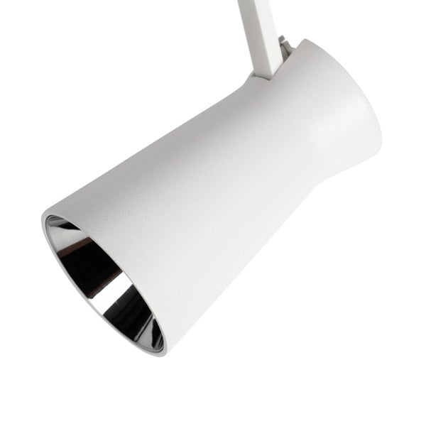 Lindby LED Lumaro (Modern) in Weiß (1 flammig, ) Wohnzimmerleuchte