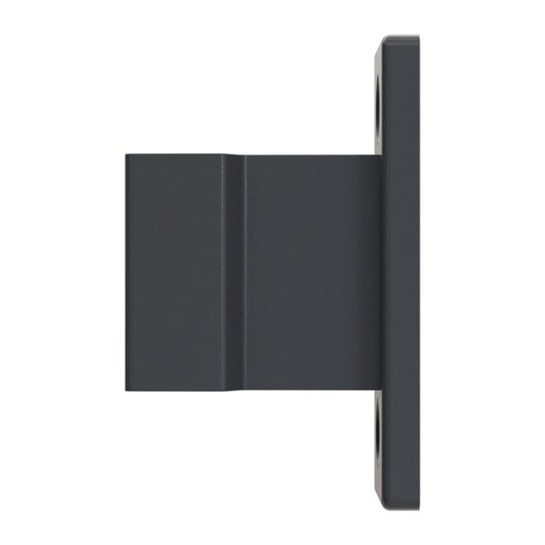 Geiger Kurbelhalter | für 12-17 mm Kurbeln | Wandabstand 25 mm | Kunststoff | schwarz