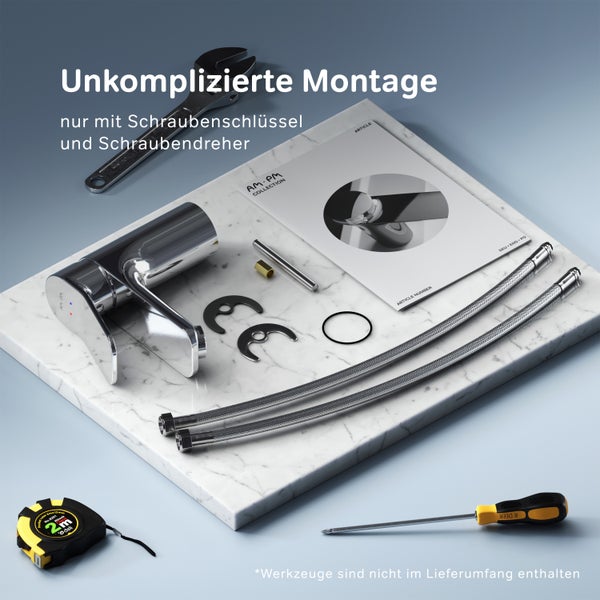 AM.PM Waschtischarmatur mit Einhebelmischer FXA02100 X-Joy