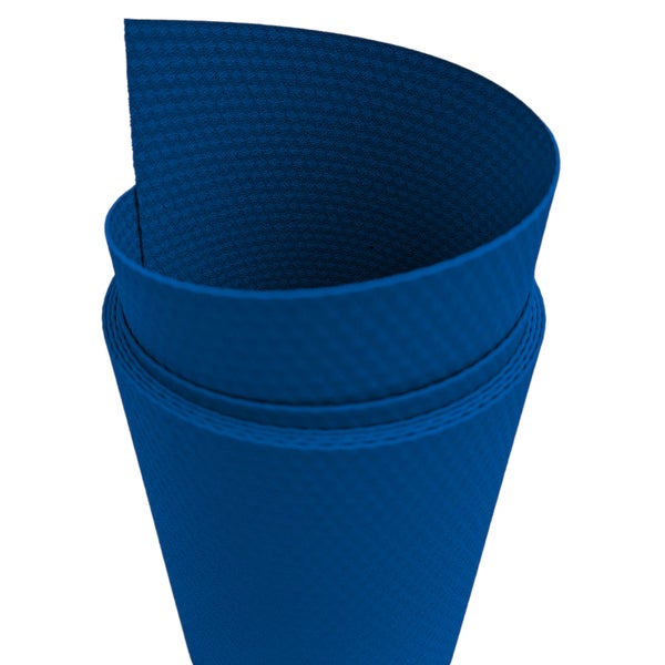 Aufgerollte Bodenmatte