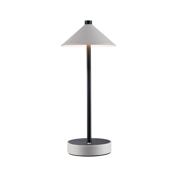 Mobile Tischleuchte Pellini White Switch 300lm 2W Schwarz matt, Beige