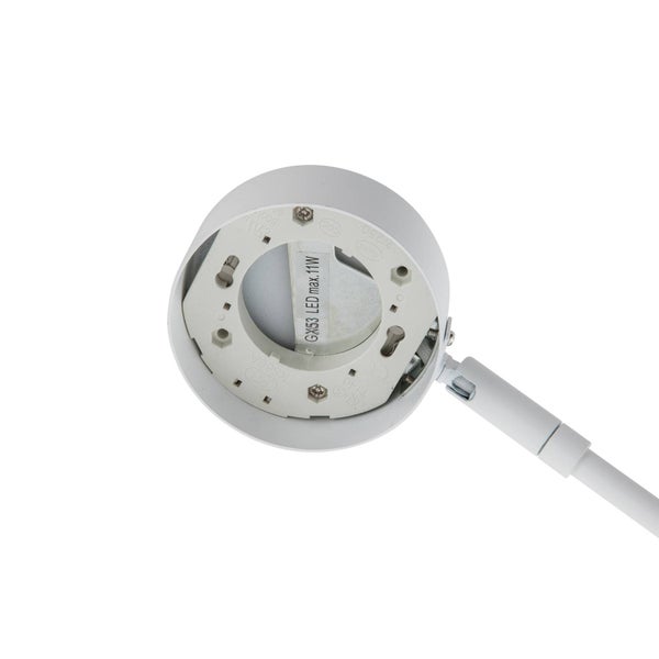 Detailansicht der Leuchtenhalterung für GX53 LED Leuchtmittel mit maximal 11 Watt.