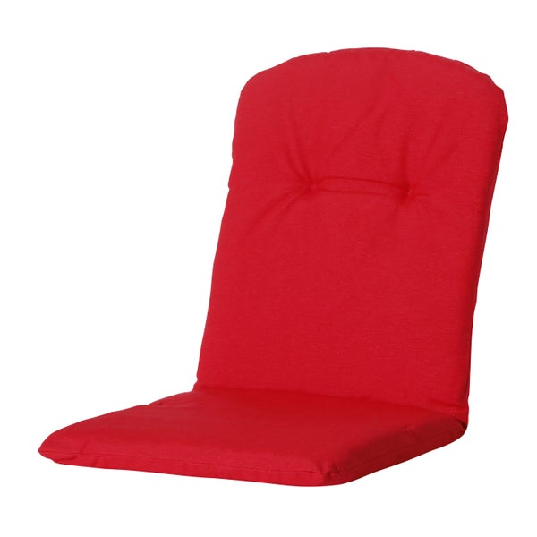 Stuhlauflage Stapelstuhl Panama rot - Ca. 96x45 cm - 4er-Set