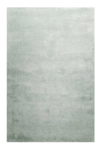 Teppich Hellgrau Grün Hochflor Pisa Homie Living 160x230 cm