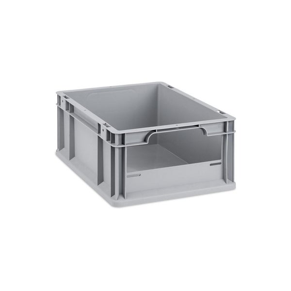 PROREGAL SparSet 5x Eurobox NextGen Insight HxBxT 17 x 30 x 40 cm 16 Liter Front Offen Eurobehälter Transportbox