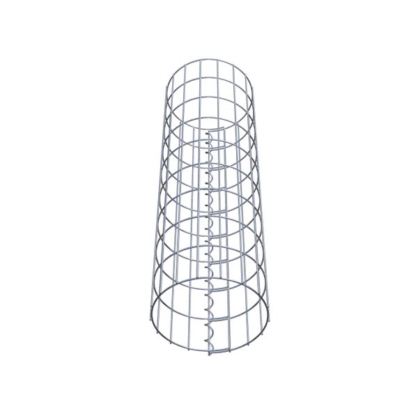Gabionensäule Durchmesser 27 cm, MW 5 x 10 cm rund - Höhe: 0,90 m