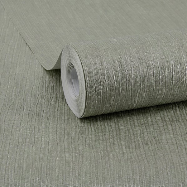 Tapete - Weave Luxus Salbeigrün