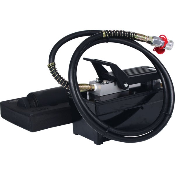 KS TOOLS Hydraulik-Einheit 16t mit Luft-Hydraulik-Pumpe 13tlg. - 440.9991