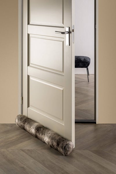 LEONY - Zugluftstopper 90x10 cm - Driftwood - taupe