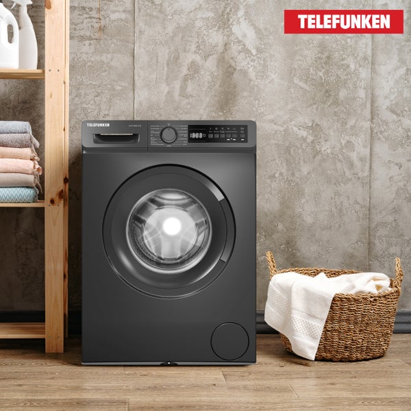 Telefunken Waschmaschine 8kg 1400 U/Min. Inverter Motor AquaStop 15 Programme W-8-1400-A-DI