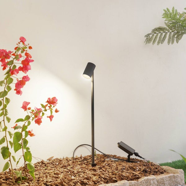 Lindby LED Myric (Modern) in Schwarz aus Aluminium (1 flammig, )