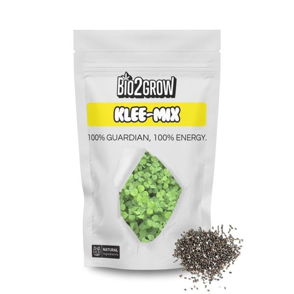 Bio2Grow Klee-Mix Gründüngung 150 Gramm – Natürliche Stickstoffquelle für Bodenverbesserung & nachhaltiges Pflanzenwachstum – Vielseitig einsetzbar für Garten, Hochbeet & Ackerflächen – Umweltfreundlich & pflegeleicht