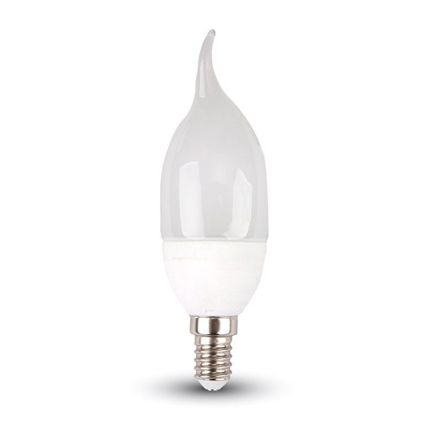 V-TAC VT-1818TP - LED-Lampen - Kerze E14 - IP20 - Weiß - 4 Watt - 320 Lumen - 4000K