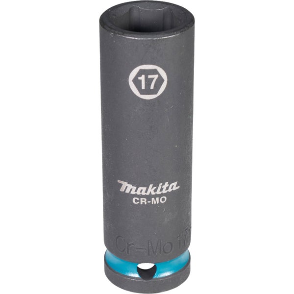 Makita E-16477 Steckschlüssel 1/2 SW17 Impact Black lang