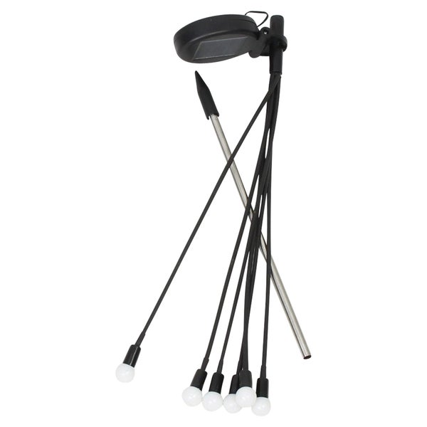 FRANK FLECHTWAREN | Solarstecker Glühwürmchen, 2er Set, KUNSTSTOFF, METALL, H: 75 cm