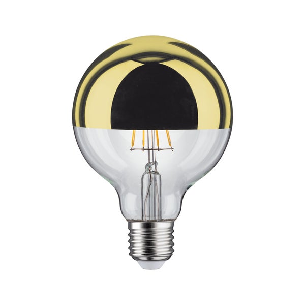 Modern Classic Edition Standard 230V LED Globe Kopfspiegel E27 G95 600lm 6,5W 2700K dimmbar Kopfspiegel Gold