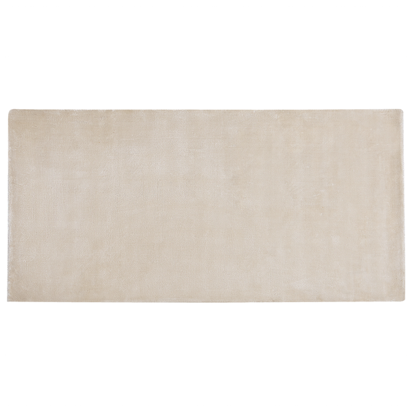 Teppich GESI II Hellbeige 80 x 150 cm Viskose