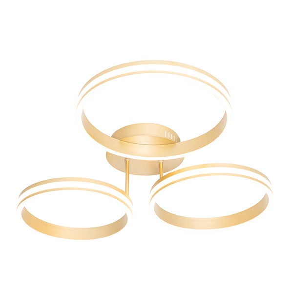 LED Deckenleuchte mit drei Ringen