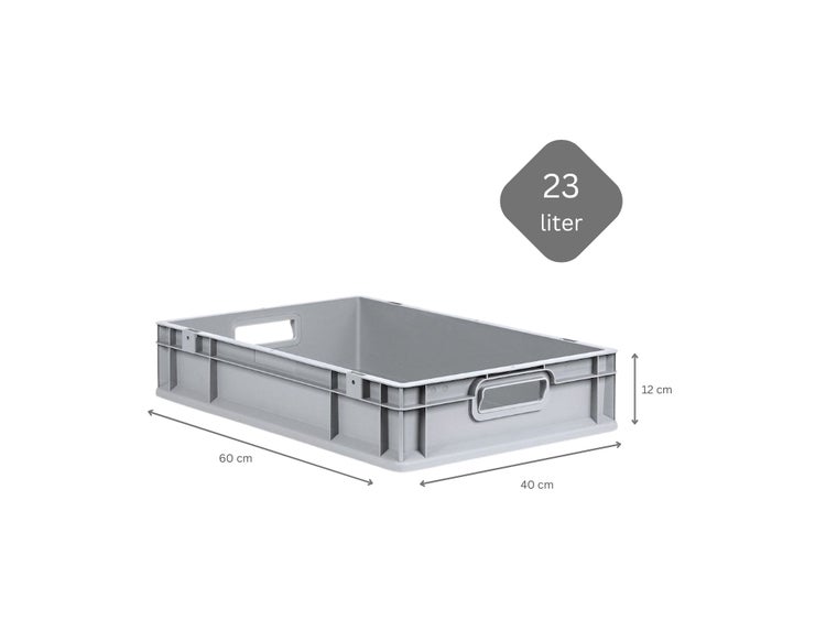 PROREGAL SparSet 10x Eurobox NextGen Grip HxBxT 12 x 40 x 60 cm 23 Liter Griffe