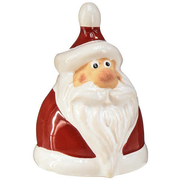 Santa Claus Figur aus Keramik