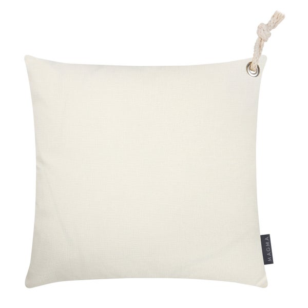 mokebo Outdoor Kissenbezug ‘Der Maritime’, Kissenhülle 40x40 in Cremeweiß