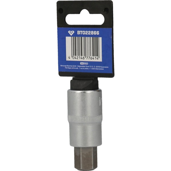 BRILLIANT TOOLS 1/2 Innensechskant Bit-Stecknuss 55 mm lang 14 mm - BT022866