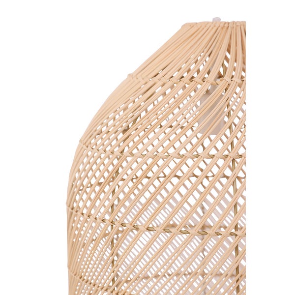 Brivela Beleuchtung Pendelleuchte 45x45x53cm natur. 45 X 45 X 53 cm