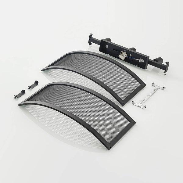 Lindby Deckenlampe Mizgin (Landhaus, Vintage Rustikal) in Schwarz aus Metall (3 flammig E27) - Deckenleuchte Lampe Wohnzimmerleuchte