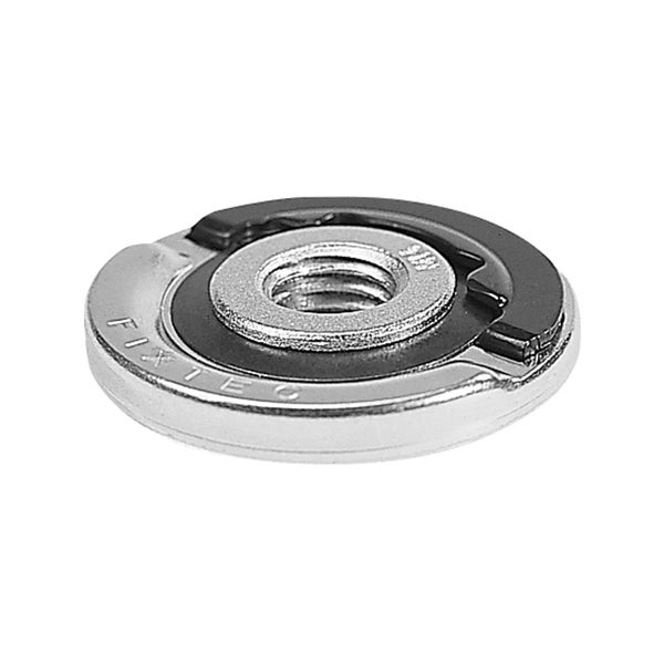Schnellspannmutter Fixtec für Winkelschleifer aus Metall