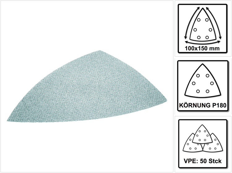 Festool Netzschleifmittel	STF DELTA P180 GR NET/50 ( 203324 )