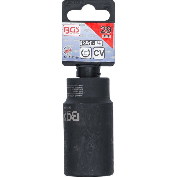 BGS Einsatz geschlitzt Sechskant SW 29 mm - 8237-29